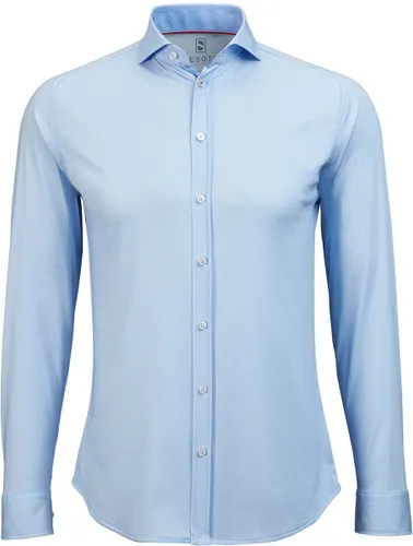 Desoto - Overhemd Strijkvrij Blauw Oxford - Heren