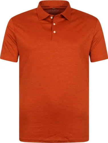 Desoto - Polo Kent Oranje - Slim-fit - Heren Poloshirt