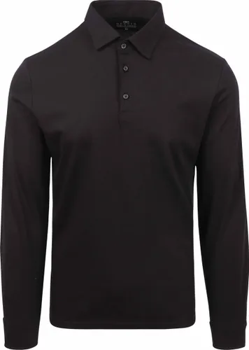 Desoto - Polo Kent Zwart - Slim-fit - Heren Poloshirt