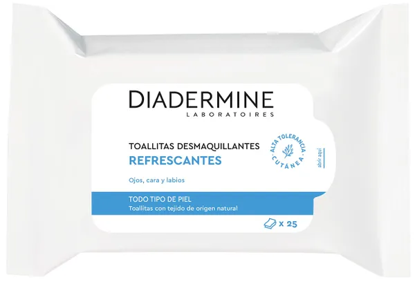 Diadermine - Verfrissende make-up reinigingsdoekjes