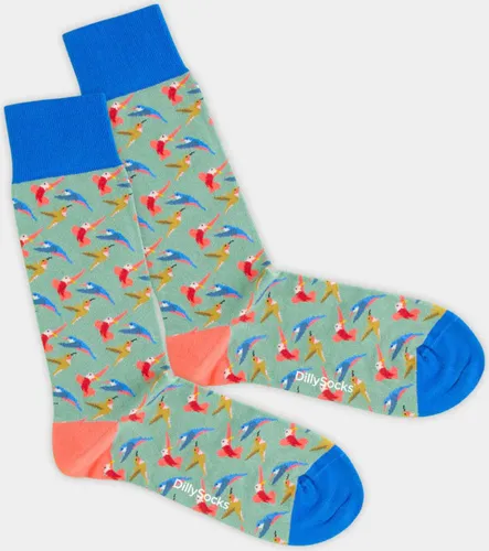 DillySocks Hummingbird Sock