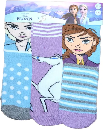 Disney Frozen- sokken Disney Frozen - 3 paar - Meisjes