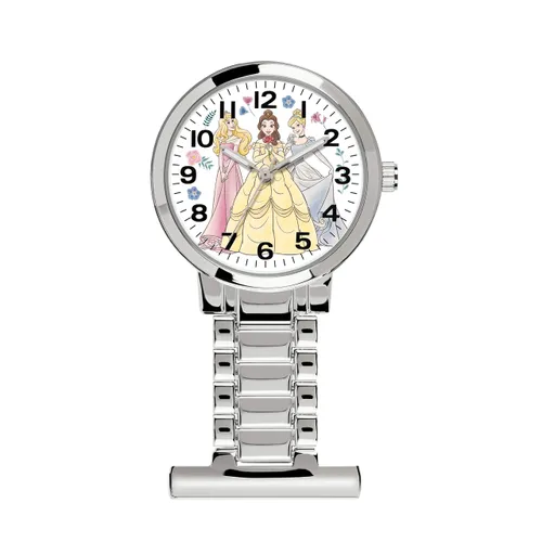 Disney Princess Quartz horloge met metalen band PN3000ARG