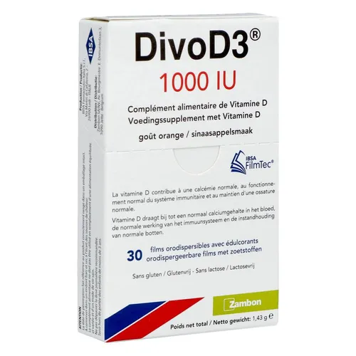 DivoD3 1000 IU 30 Tabletten