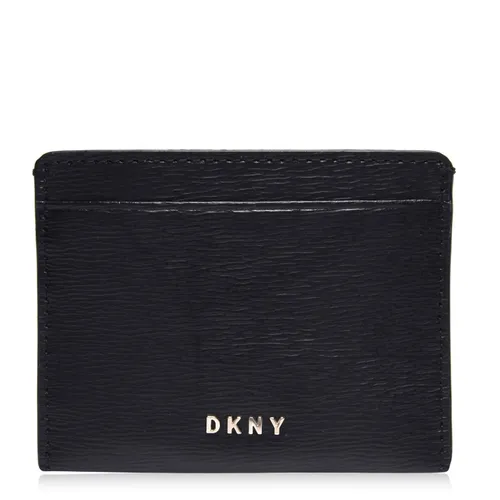 DKNY Dames portemonnee 2 kleppen zwart goud 10 x 7