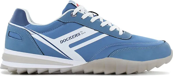 DOCKERS by Gerli 54HY002 - Heren Sneakers Vrijetijdsschoenen Schoenen Blauw 702600