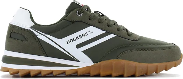 DOCKERS by Gerli 54HY002 - Heren Sneakers Vrijetijdsschoenen Schoenen Groente 702800