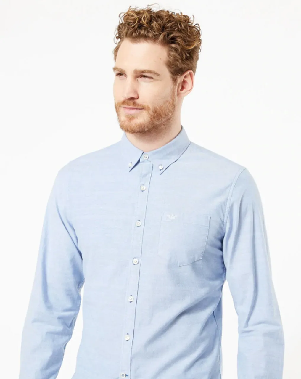 Dockers Overhemd Button Down Paper Oxford Delft   