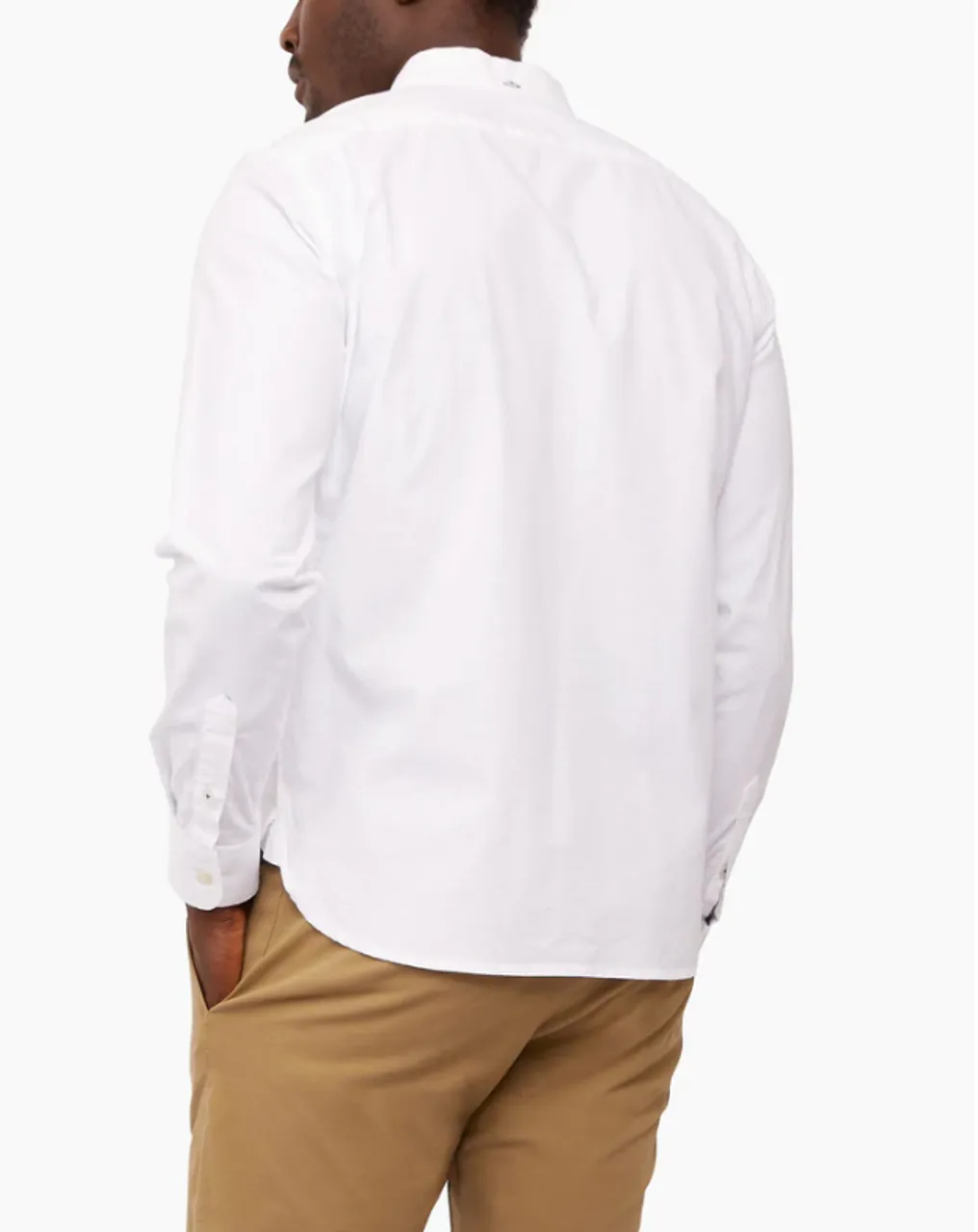 Dockers Overhemd Button Down Paper White   