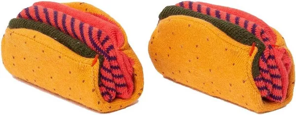 DOIY Sokken Taco Socks Oranje