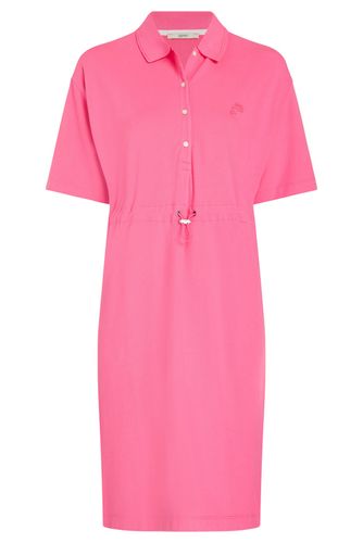 Dolphin Tennis Club Pleated Polo Dress Pink