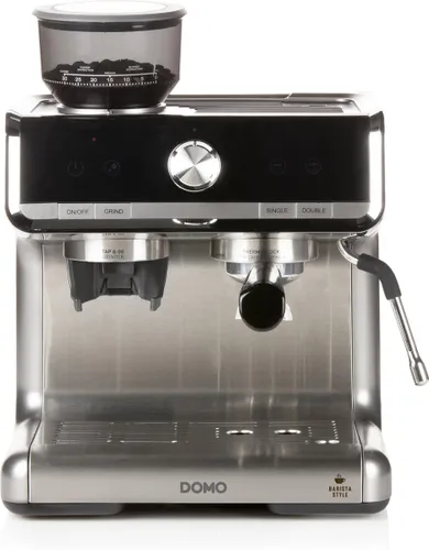 DOMO DO720K - Espressomachine met bonenmaler - 15 bar