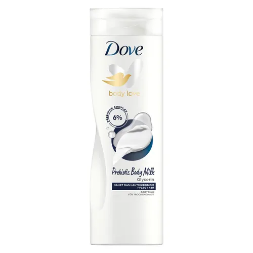 Dove Body Love Prebiotic Body melk voor droge huid voor 48