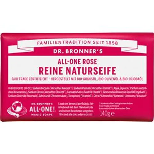 Dr. Bronner's All-One roos zuiver natuurlijke zeep 1 140 g