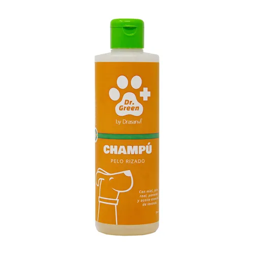 DR Green Curly Shampoo voor honden met krullend haar