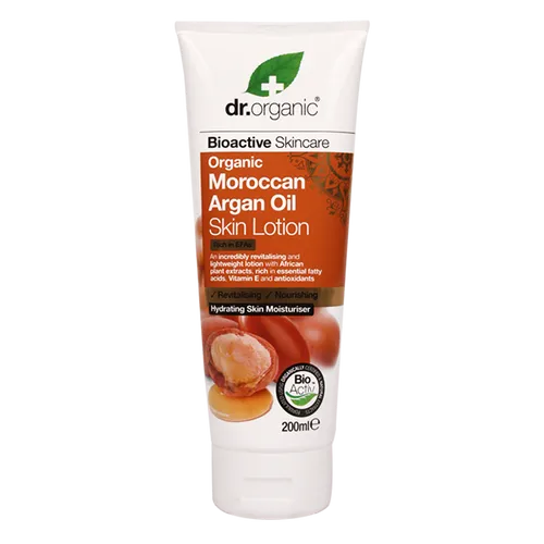 Dr. Organic Moroccan Argan Oil Skin Lotion - 200ml