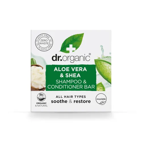 Dr Organic Shampoo en conditioner met aloë vera en shea
