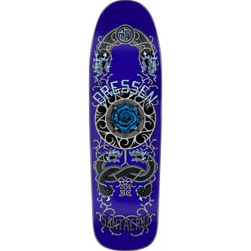 Dressen Rose Crew Shaped 9.31" Skateboard Deck - 9.375"