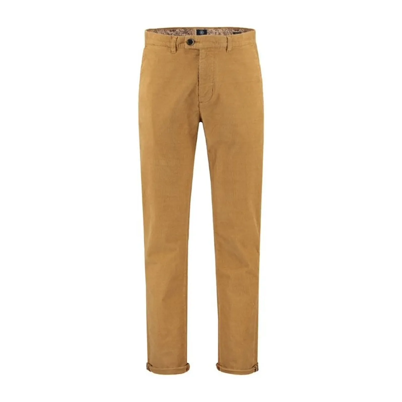 Dstrezzed Chino Pants Washed Ribcord Bronze   