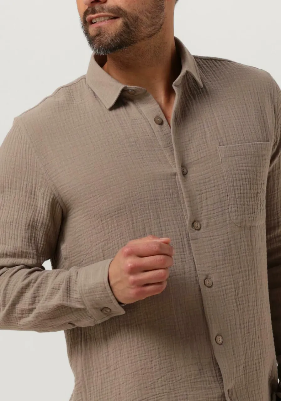 DSTREZZED Heren Hemden Ds_axton Shirt - Beige