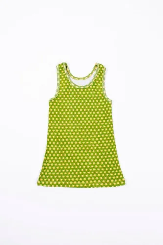 Ducksday – T-shirt – Top – Tanktop-  Unisex – Stretch – Funky green – Groen – Geel - Promo –