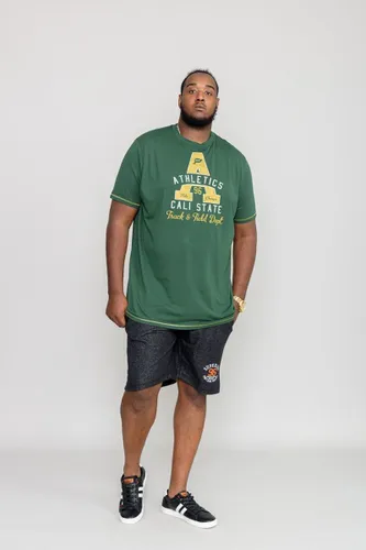Duke 555 Tovil T-Shirt in de kleur groen print Athletics 2XL