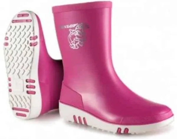 Dunlop kinder regenlaarzen - Roze