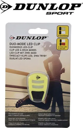 DunLop Sport Duo Mode LED Clip - Hardlopen - Sporten - INCL. Batterij