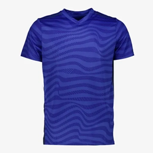 Dutchy Dry heren voetbal T-shirt blauw