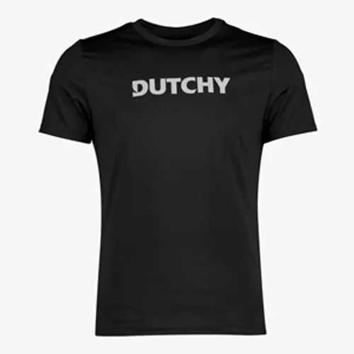 Dutchy heren sport T-shirt met merkopdruk