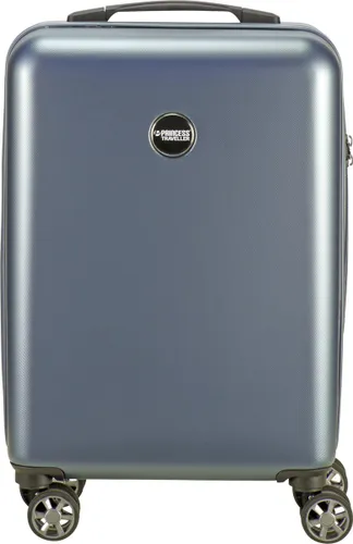 Duurzame koffer - Princess Traveller PT01 Deluxe - Handbagage koffer - Platinum Navy - S - 55cm