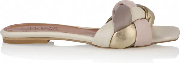 DWRS - Bolivia sandaal slipper - off white multi