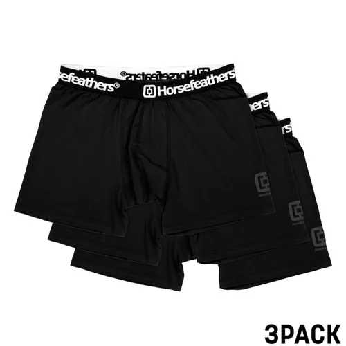 Dynasty 3pack Boxer Briefs Black - L