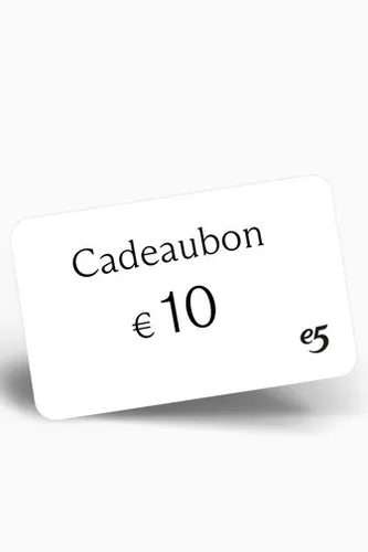 e5 Cadeaubon 10 euro