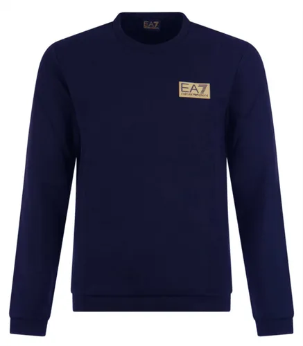 EA7 Trui sweatshirt w23 navy i blau