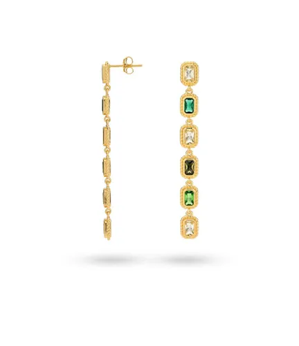 Earring With Colored Stones 42491Y