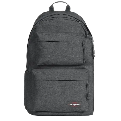 Eastpak Padded Double black denim backpack