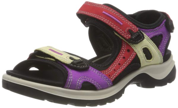 ECCO Offroad-sandalen voor dames, Multicolor Hibiscus,