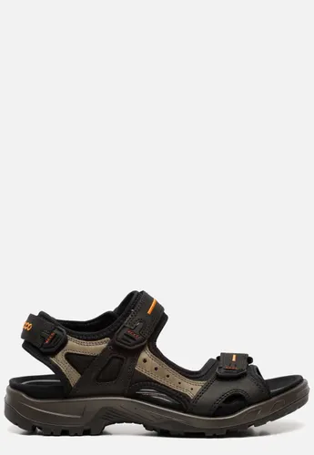 Ecco Offroad sandalen zwart Nubuck