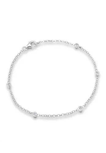 Elli Basic Mousserende damesarmband - (925/1000) zilver