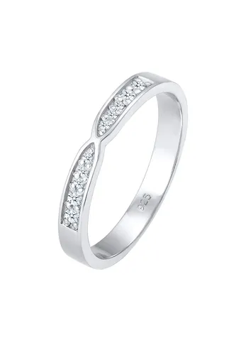 Elli Ring 925 sterling zilver diamant (0