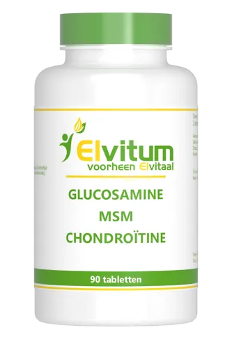 Elvitum Glucosamine MSM Chondroïtine Tabletten