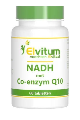 Elvitum NADH met Co-enzym Q10 Tabletten