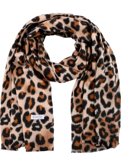 Emilie Scarves - sjaal - panterprint - luipaard - pashmina sjaal