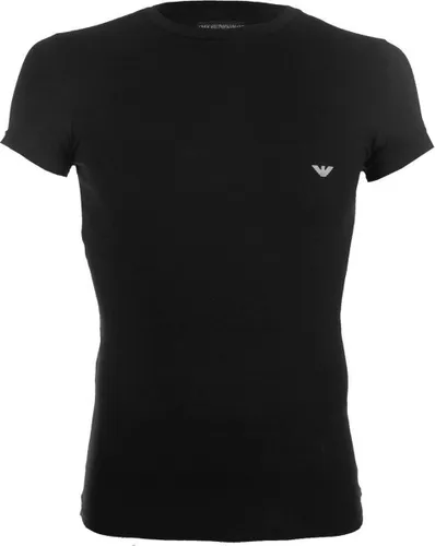 Emporio Armani - Basis T-Shirt Ronde Hals Zwart - XL