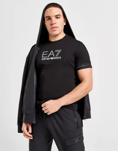 Emporio Armani EA7 Visibility Logo Tape T-Shirt, Black