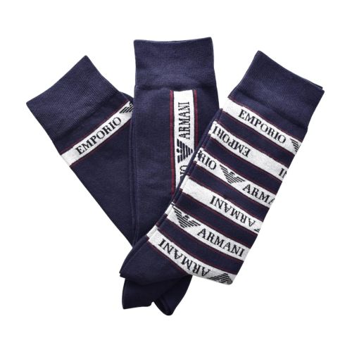 Emporio Armani - Underwear > Socks - Blue