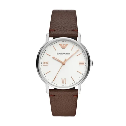 Emporio Armani Zilverkleurig Mannen Horloge AR11173