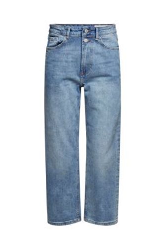 ESPRIT Enkellange jeans met modieus model