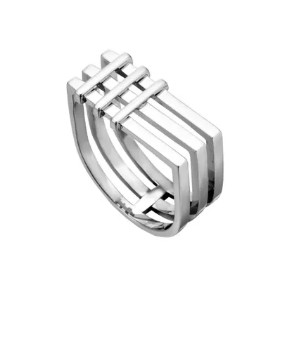 Esprit ESRG001721 Jace Ring - Staal - Zilverkleurig